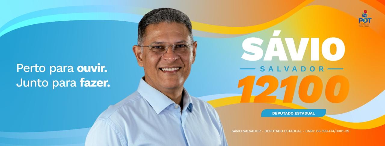Sávio Salvador 12100, deputado estadual